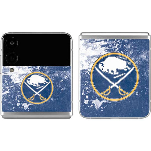 NHL Buffalo Sabres Frozen Galaxy Z Flip4 5G Skin